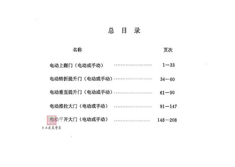 02J611-3,压型钢板及夹心板大门,专业建筑博客