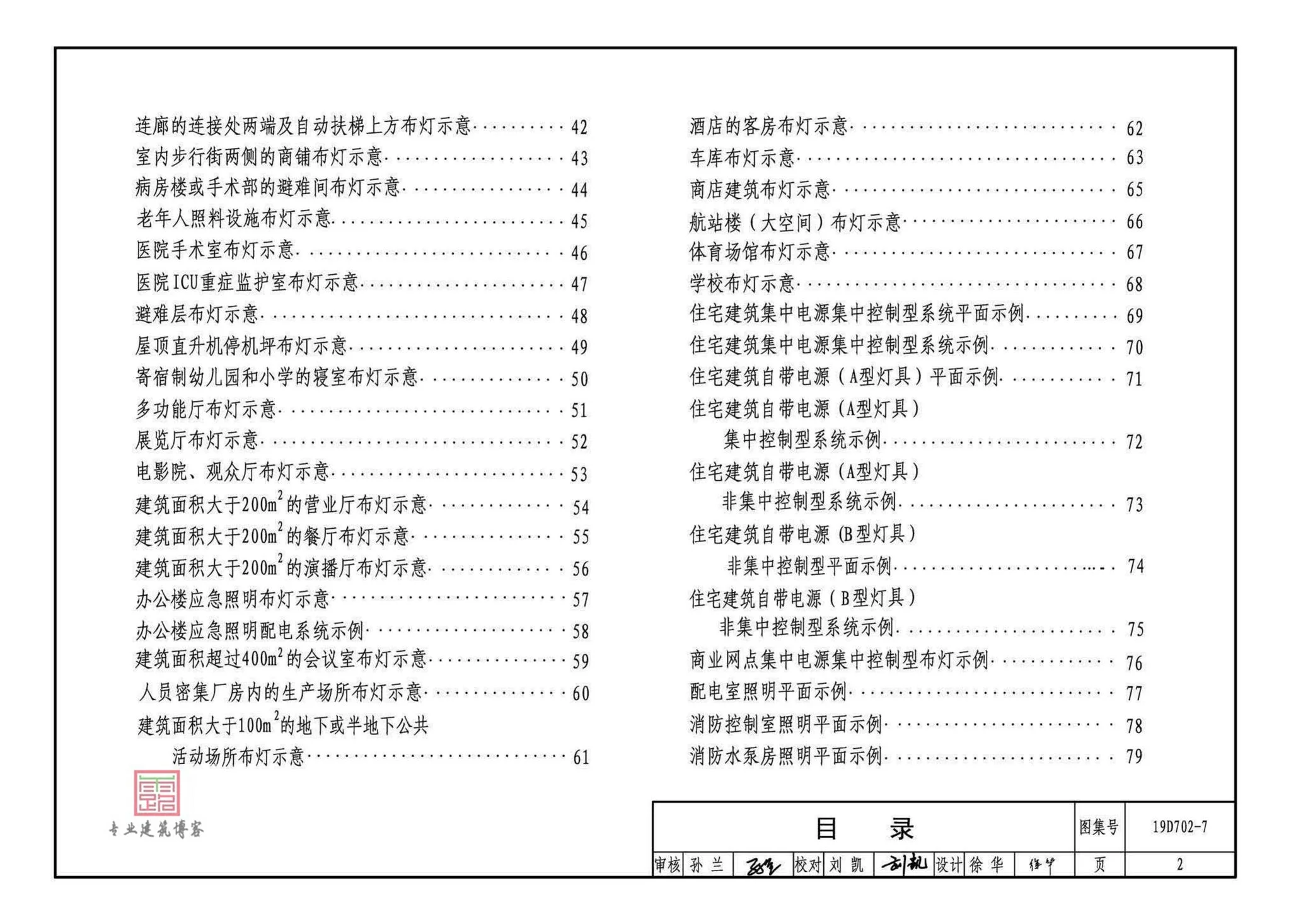 19D702-7,应急照明设计与安装,标准图集